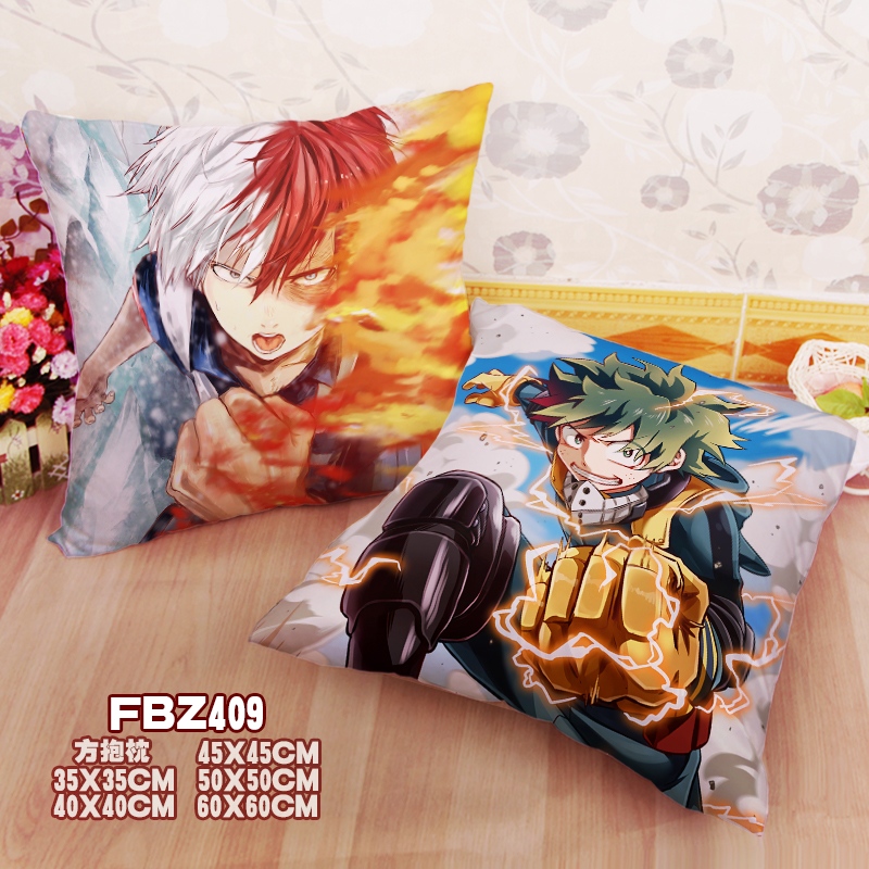 My Hero Academia Anime 45x45cm(18x18inch) Square Anime Dakimakura Throw Pillow Cover