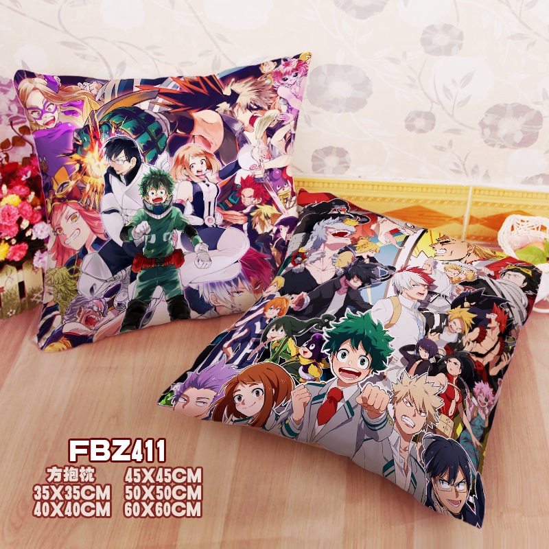 My Hero Academia Anime 45x45cm(18x18inch) Square Anime Dakimakura Throw Pillow Cover