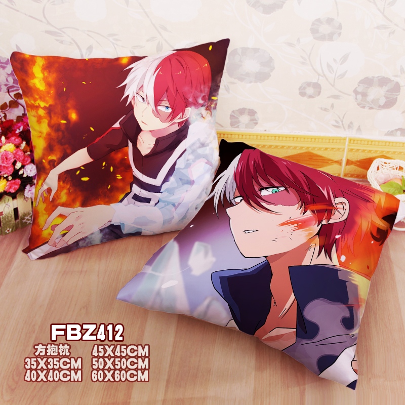 My Hero Academia Anime 45x45cm(18x18inch) Square Anime Dakimakura Throw Pillow Cover