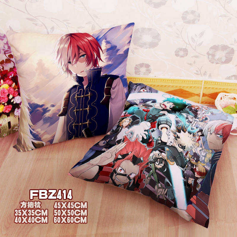 My Hero Academia Anime 45x45cm(18x18inch) Square Anime Dakimakura Throw Pillow Cover