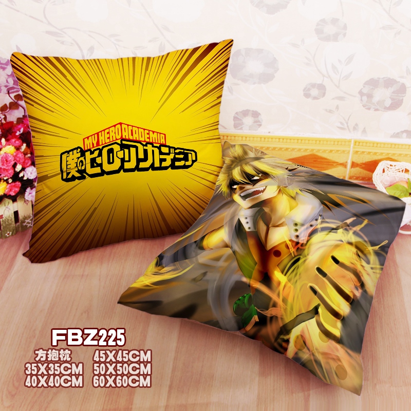 My Hero Academia Anime 45x45cm(18x18inch) Square Anime Dakimakura Throw Pillow Cover