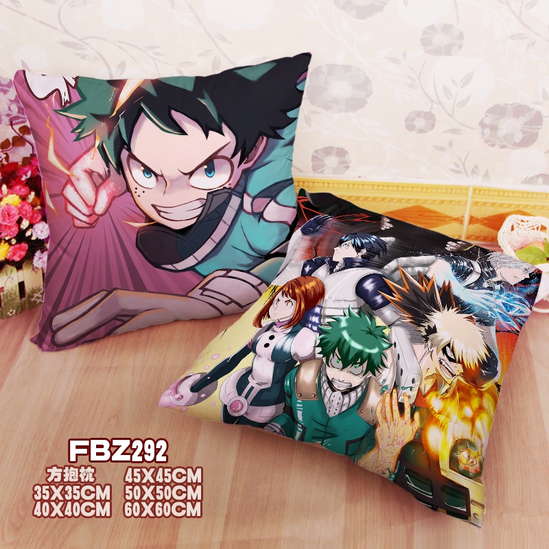 My Hero Academia Anime 45x45cm(18x18inch) Square Anime Dakimakura Throw Pillow Cover
