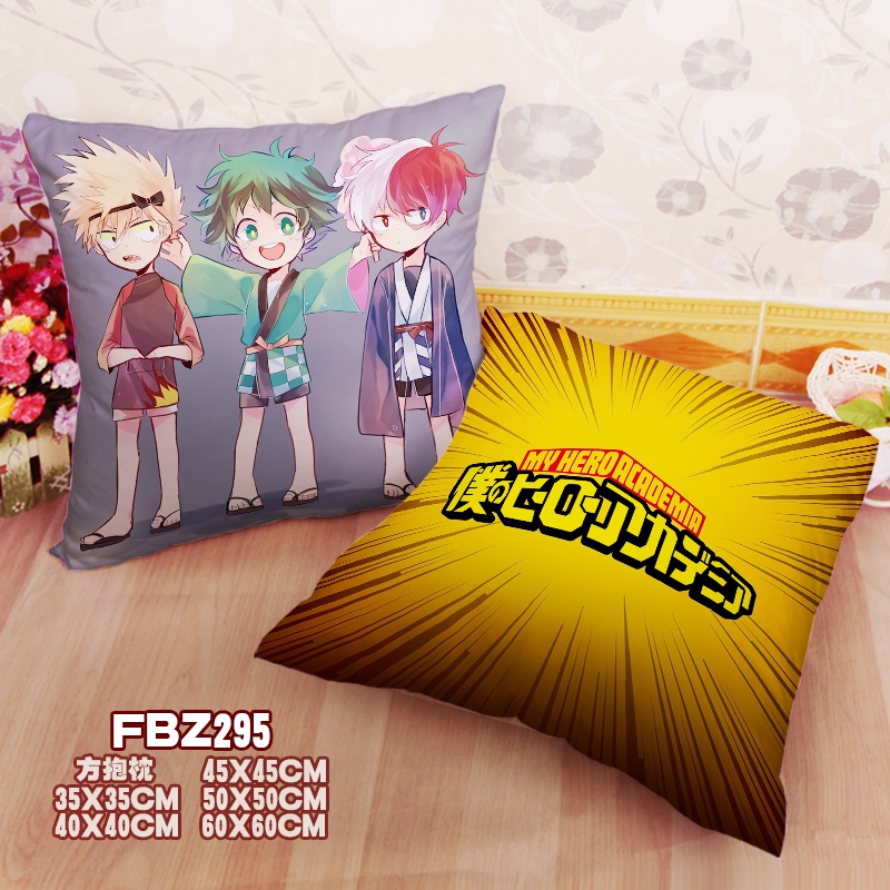 My Hero Academia Anime 45x45cm(18x18inch) Square Anime Dakimakura Throw Pillow Cover