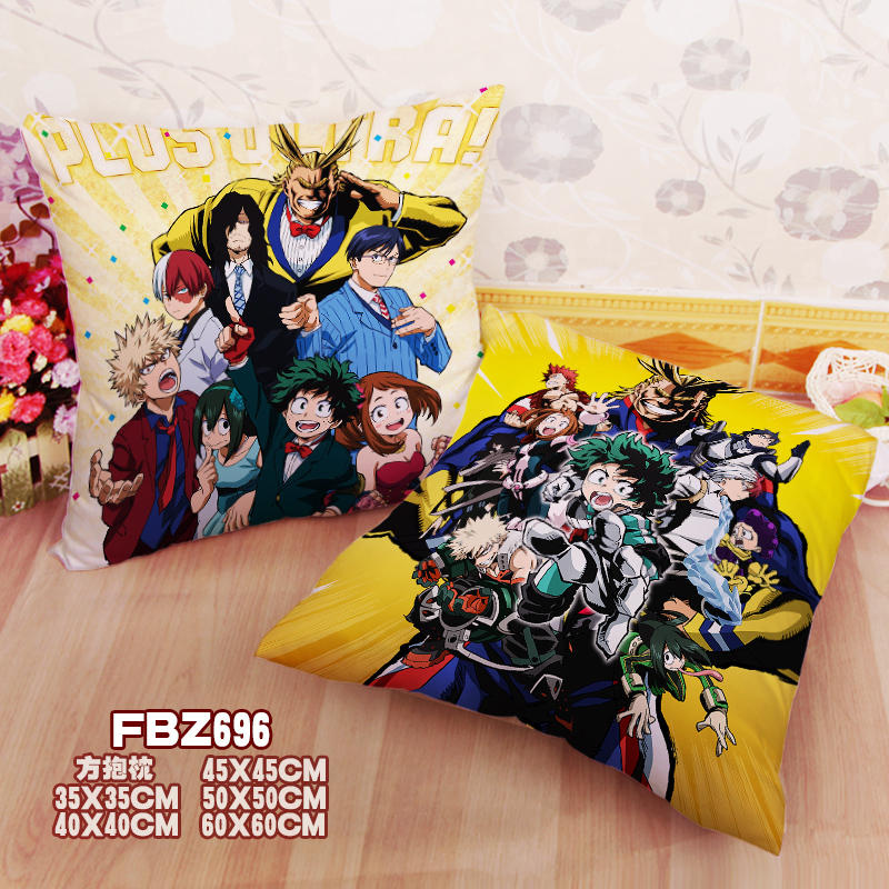 My Hero Academia-Anime 45x45cm(18x18inch) Square Anime Dakimakura Throw Pillow Cover