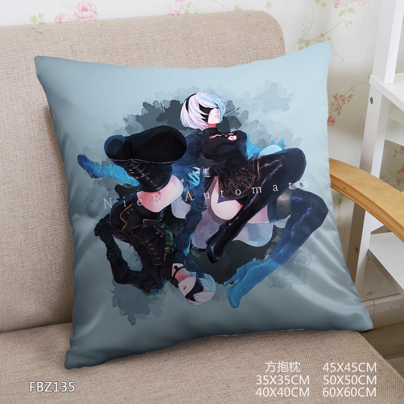Neil Mechanical Epoch Game Party 45x45cm(18x18inch) Square Anime Dakimakura Throw Pillow Cover