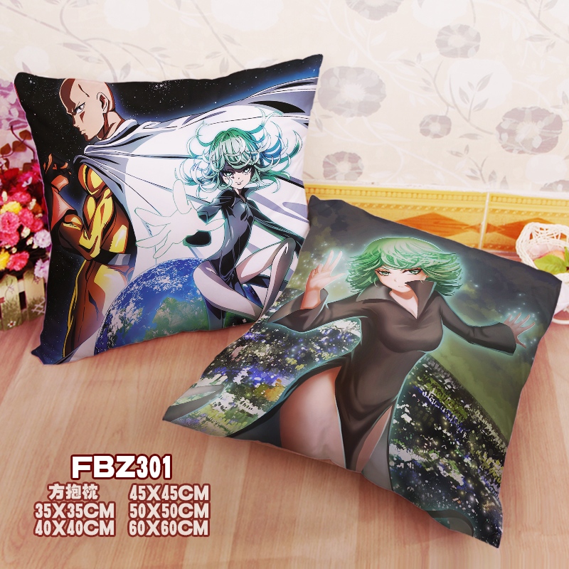 One Punch Man Anime 45x45cm(18x18inch) Square Anime Dakimakura Throw Pillow Cover