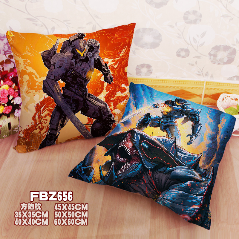 Pacific Rim-Video 45x45cm(18x18inch) Square Anime Dakimakura Throw Pillow Cover