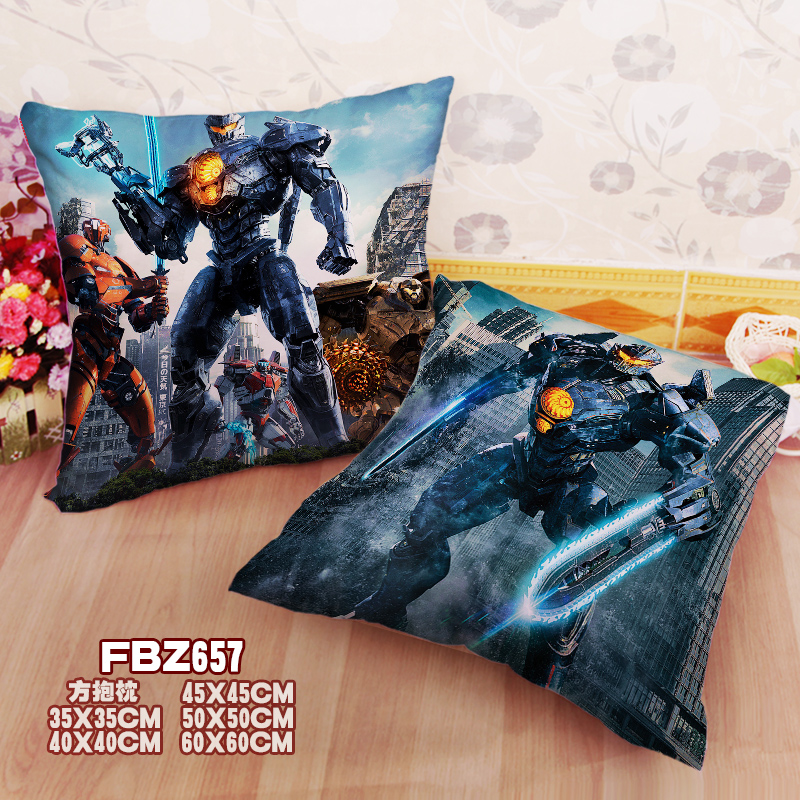 Pacific Rim-Video 45x45cm(18x18inch) Square Anime Dakimakura Throw Pillow Cover