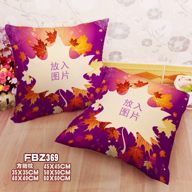 Personalized 45x45cm(18x18inch) Square Anime Dakimakura Throw Pillow Cover