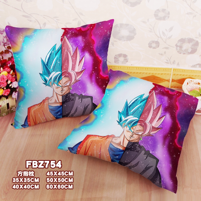 Seven Dragon Ball-Anime 45x45cm(18x18inch) Square Anime Dakimakura Throw Pillow Cover