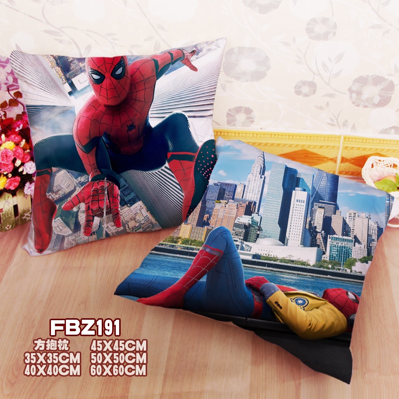 Spider-Man Movie 45x45cm(18x18inch) Square Anime Dakimakura Throw Pillow Cover