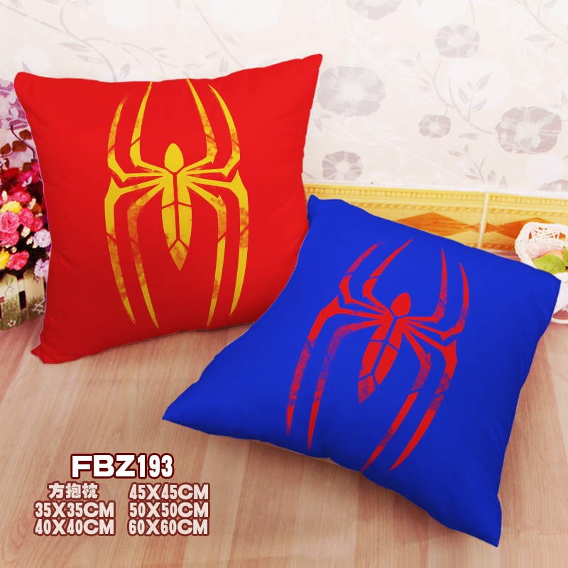 Spider-Man Movie 45x45cm(18x18inch) Square Anime Dakimakura Throw Pillow Cover