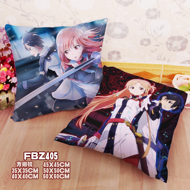 Sword And Sorcery Sequence Battle Anime 45x45cm(18x18inch) Square Anime Dakimakura Throw Pillow Cover