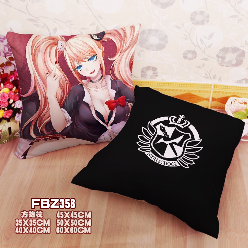 The Bullet Theorem - Anime 45x45cm(18x18inch) Square Anime Dakimakura Throw Pillow Cover