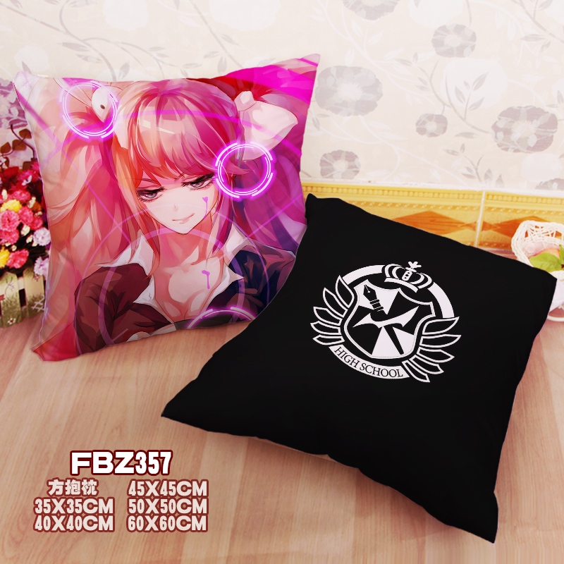 The Bullet Theory Of Destruction - Anime Party 45x45cm(18x18inch) Square Anime Dakimakura Throw Pillow Cover