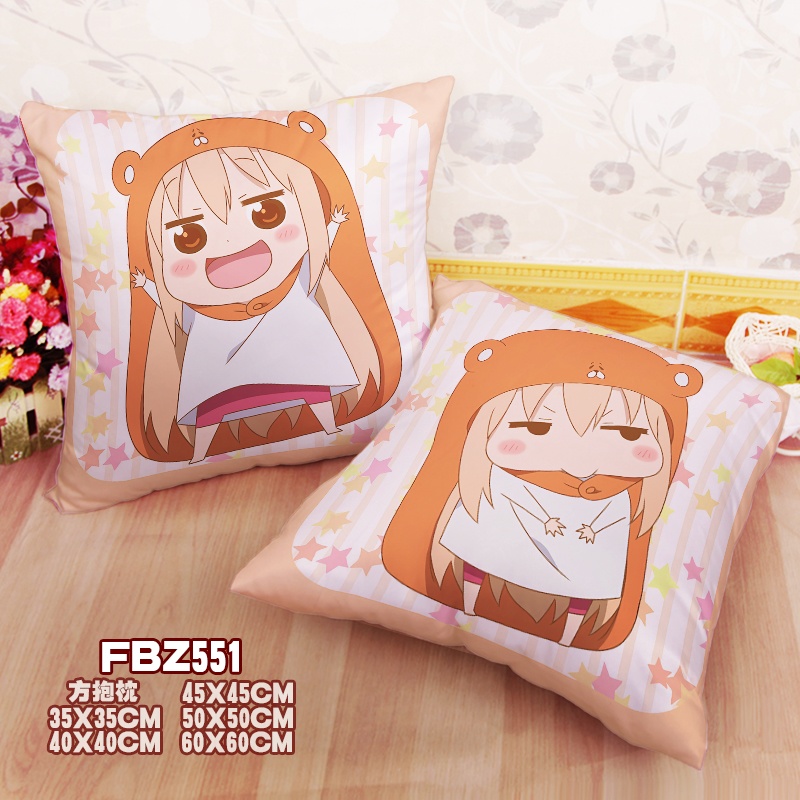 The Dry Thing Little Buried Anime 45x45cm(18x18inch) Square Anime Dakimakura Throw Pillow Cover