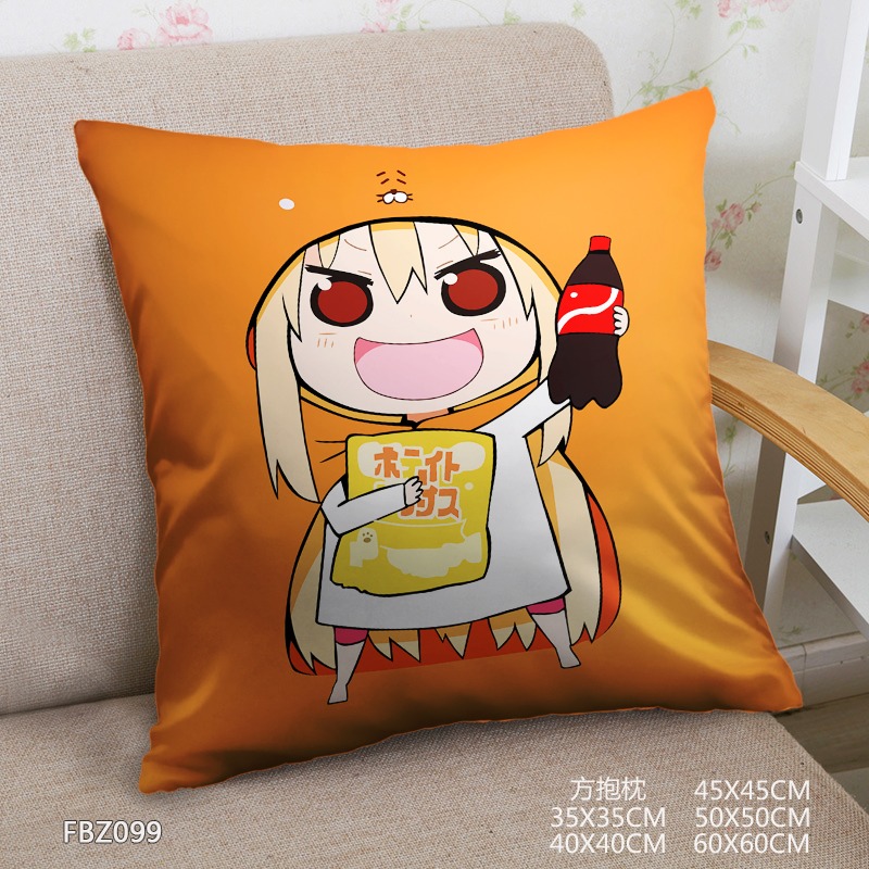 The Little Buried Anime Universal 45x45cm(18x18inch) Square Anime Dakimakura Throw Pillow Cover