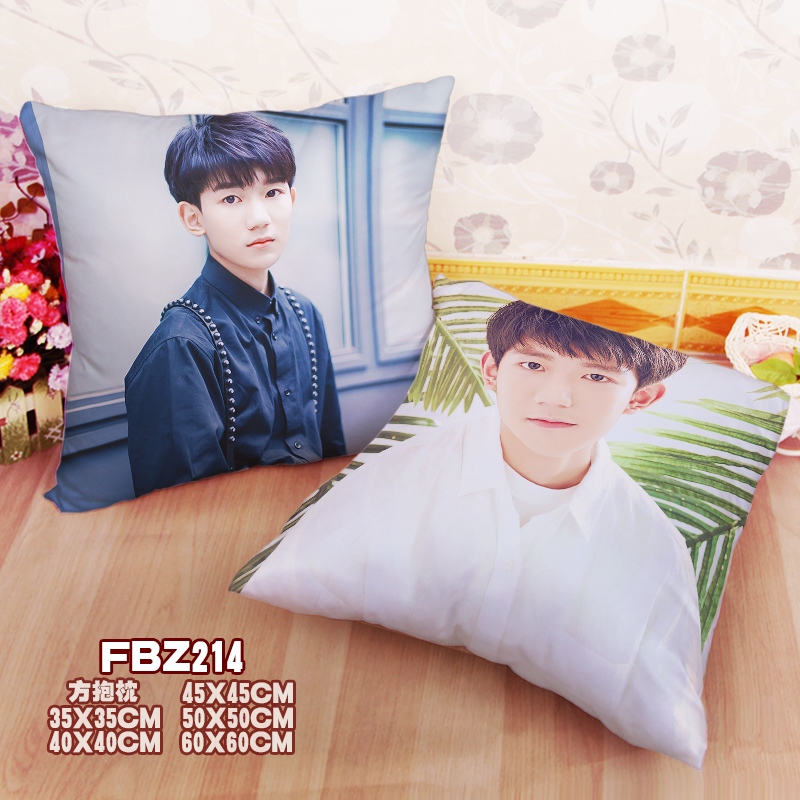 Wang Yuan Star 45x45cm(18x18inch) Square Anime Dakimakura Throw Pillow Cover