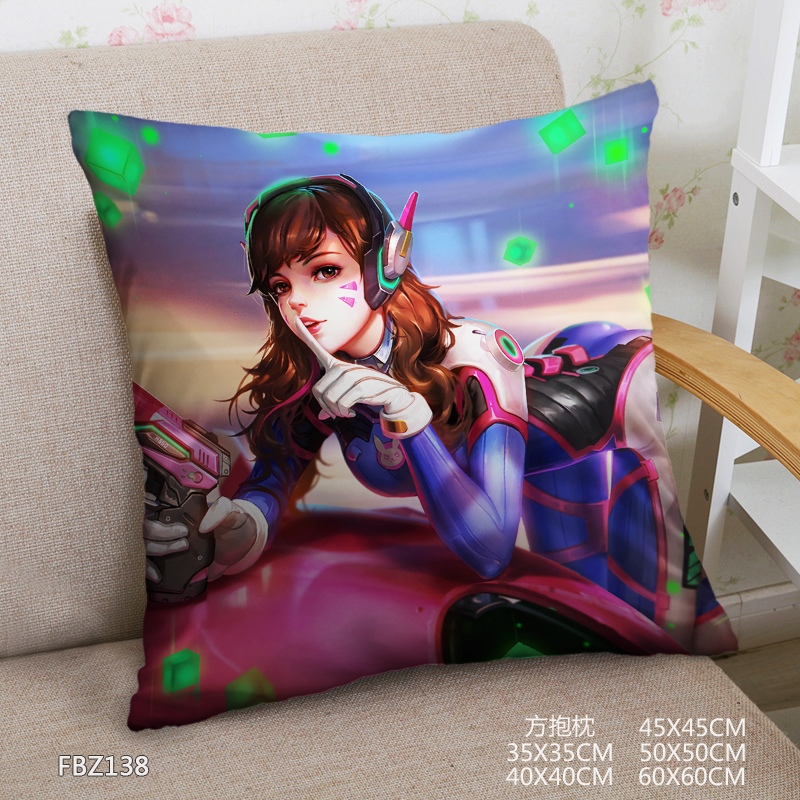 Watchman Game 45x45cm(18x18inch) Square Anime Dakimakura Throw Pillow Cover