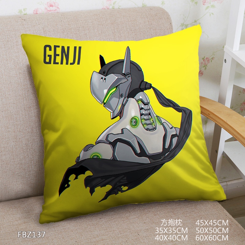 Watchman Pioneer Game Party 45x45cm(18x18inch) Square Anime Dakimakura Throw Pillow Cover