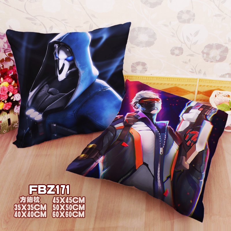 Watchman Pioneer Game Party 45x45cm(18x18inch) Square Anime Dakimakura Throw Pillow Cover