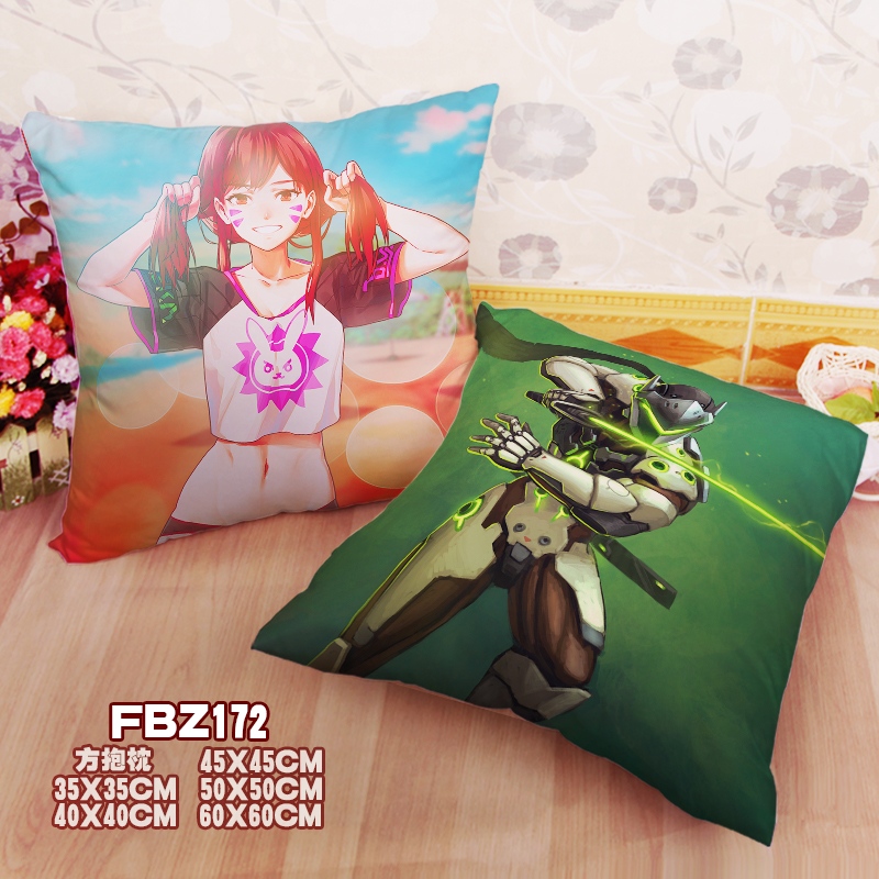 Watchman Pioneer Game Party 45x45cm(18x18inch) Square Anime Dakimakura Throw Pillow Cover