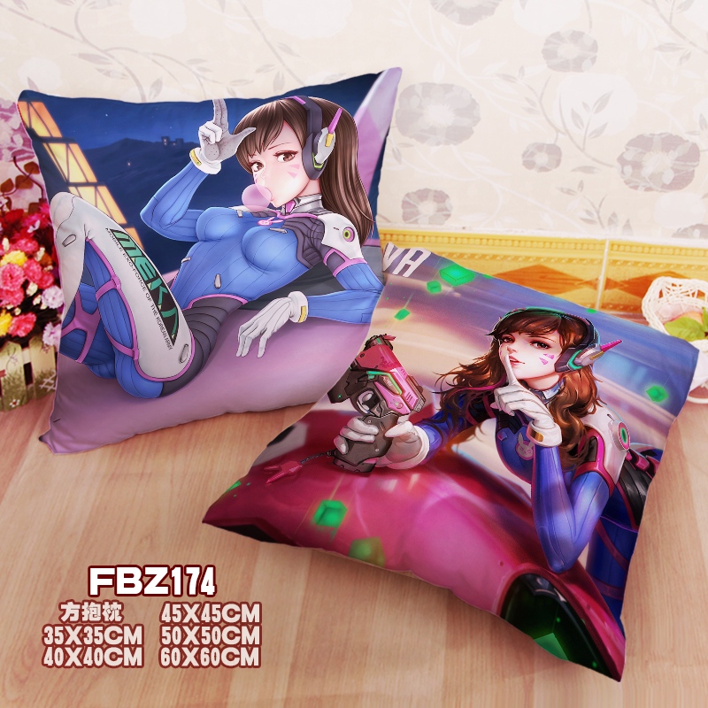 Watchman Pioneer Game Party 45x45cm(18x18inch) Square Anime Dakimakura Throw Pillow Cover