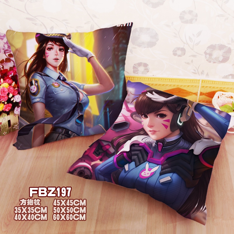 Watchman Pioneer Game Party 45x45cm(18x18inch) Square Anime Dakimakura Throw Pillow Cover