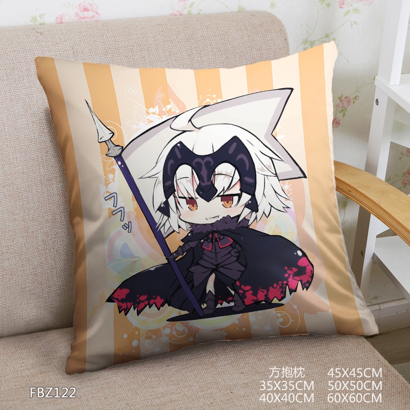 Fate Anime 45x45cm(18x18inch) Square Anime Dakimakura Throw Pillow Cover