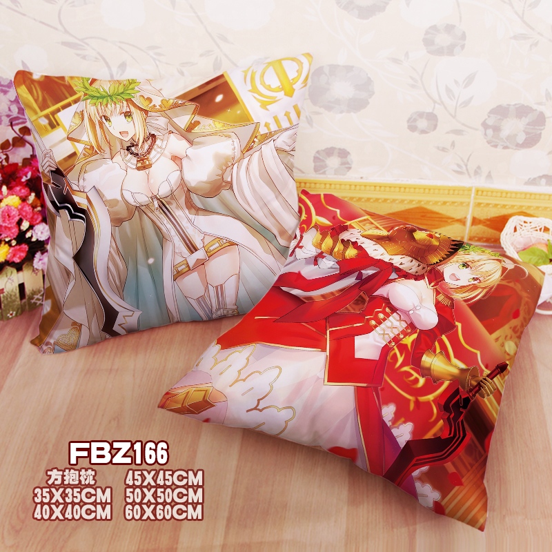 Fate Anime 45x45cm(18x18inch) Square Anime Dakimakura Throw Pillow Cover