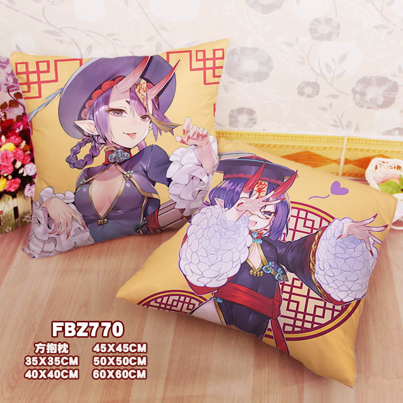 Fate Grand-Order-Anime Party 45x45cm(18x18inch) Square Anime Dakimakura Throw Pillow Case