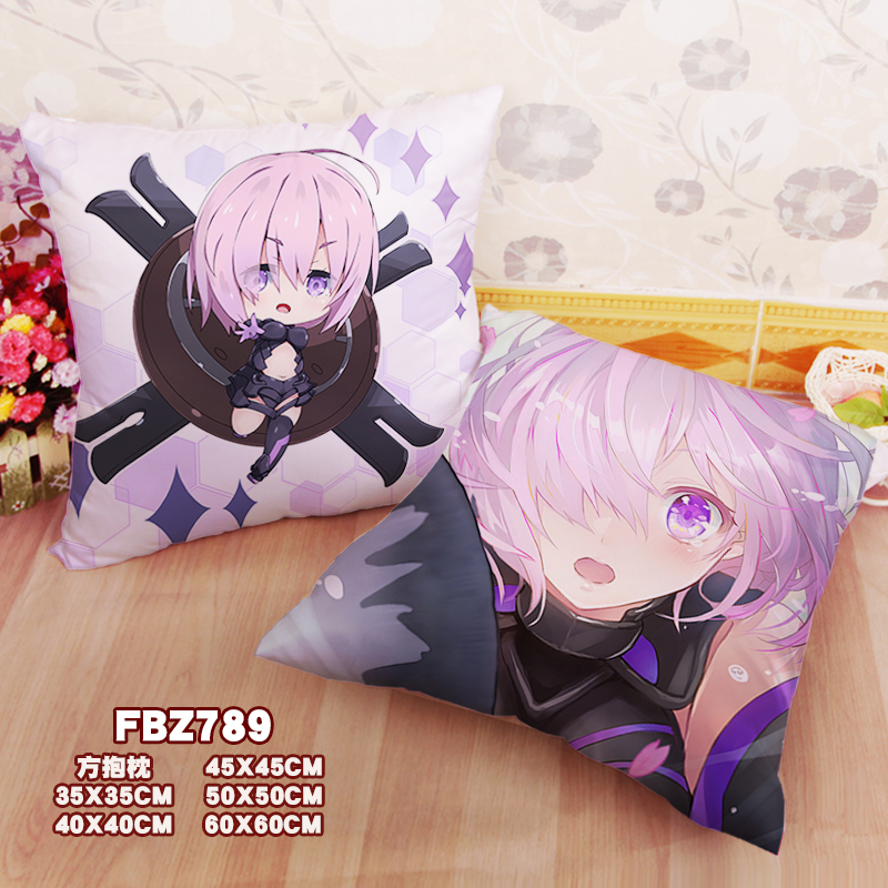 Fategrandorder-Game Party 45x45cm(18x18inch) Square Anime Dakimakura Throw Pillow Case