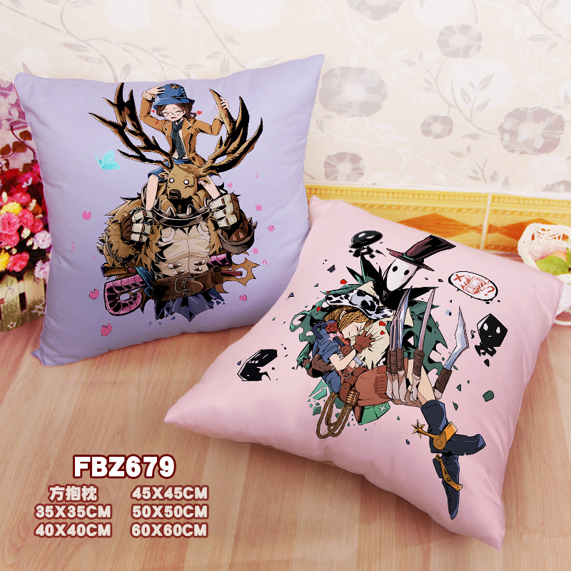 New Bane Jack Helena Adams Emma Woods Identity V 45x45cm(18x18inch) Square Anime Dakimakura Throw Pillow Cover Fbz679