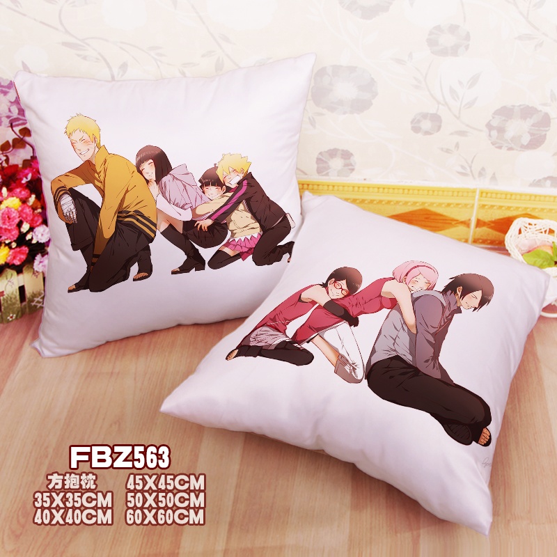 New Boruto Naruto Next Generations 45x45cm(18x18inch) Square Anime Dakimakura Throw Pillow Cover Fbz563