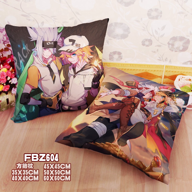 New Bump World 45x45cm(18x18inch) Square Anime Dakimakura Throw Pillow Cover Fbz604