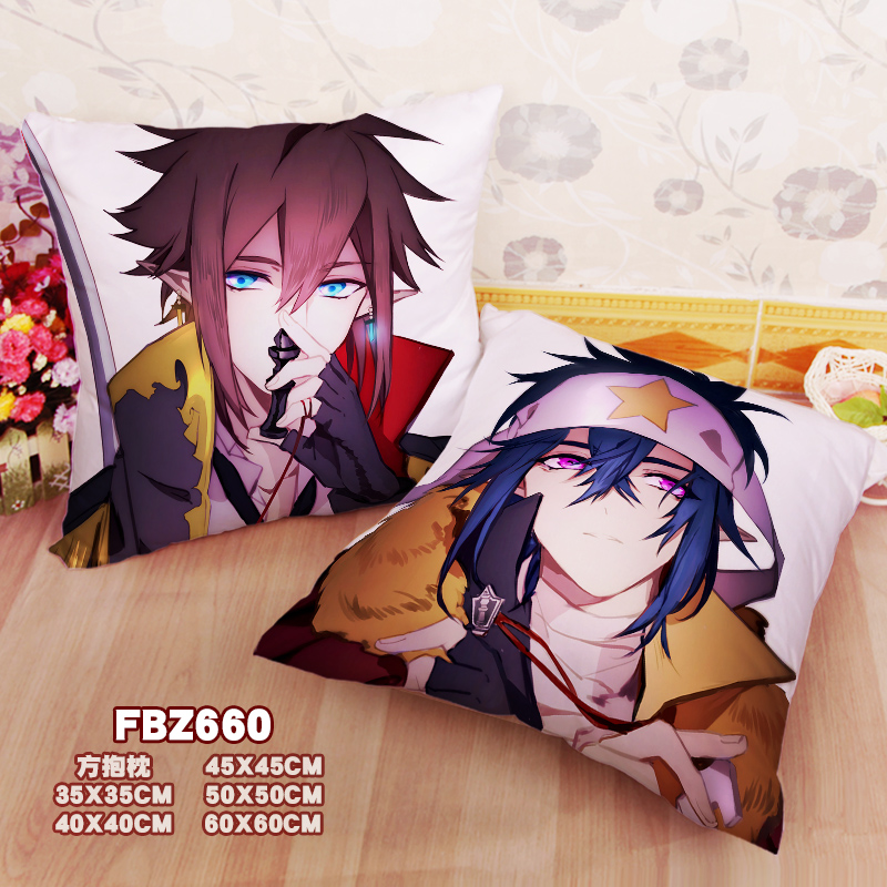 New Bump World 45x45cm(18x18inch) Square Anime Dakimakura Throw Pillow Cover Fbz660