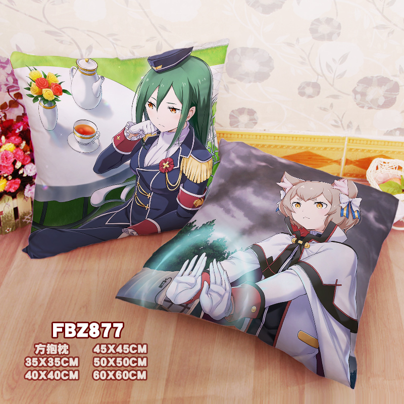 New Crusch Karsten Felix Argyle Rezero 45x45cm(18x18inch) Square Anime Dakimakura Throw Pillow Cover Fbz877