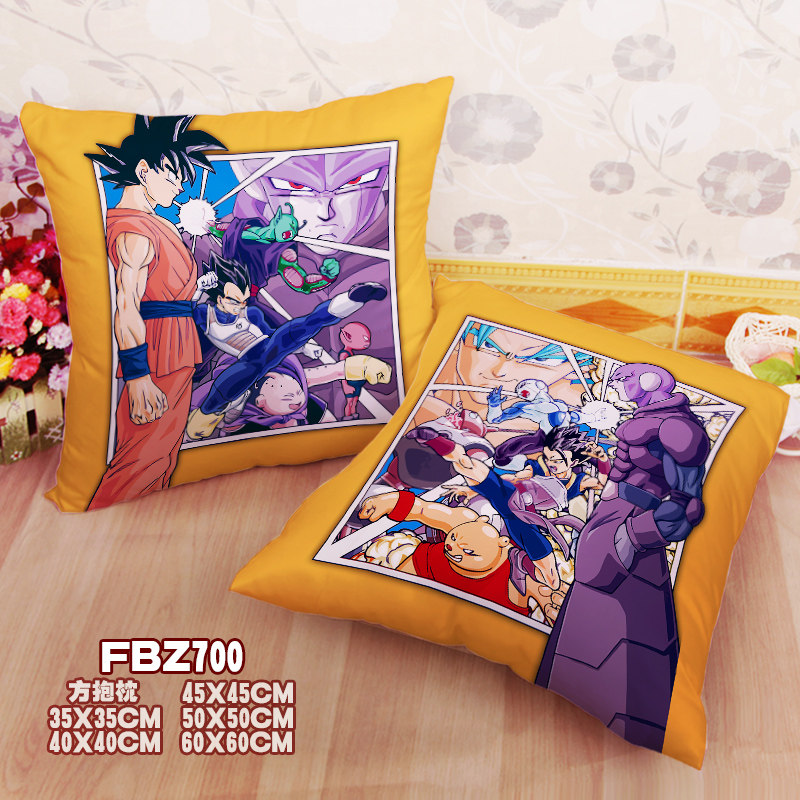 New Dragon Ball Super 45x45cm(18x18inch) Square Anime Dakimakura Throw Pillow Cover Fbz700