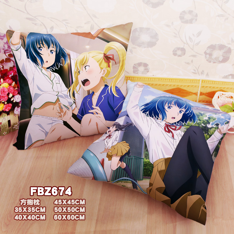 New Hina Hinamatsuri 45x45cm(18x18inch) Square Anime Dakimakura Throw Pillow Cover Fbz674