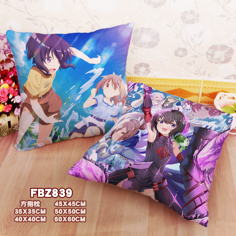 New Kaede Honjou Maple Bofuri 45x45cm(18x18inch) Square Anime Dakimakura Throw Pillow Cover Fbz839