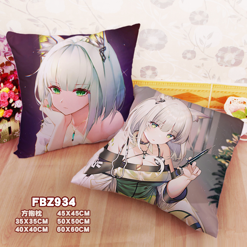 New Kaltsit Arknights 45x45cm(18x18inch) Square Anime Dakimakura Throw Pillow Cover Fbz934