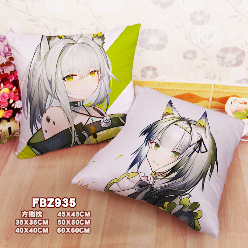 New Kaltsit Arknights 45x45cm(18x18inch) Square Anime Dakimakura Throw Pillow Cover Fbz935