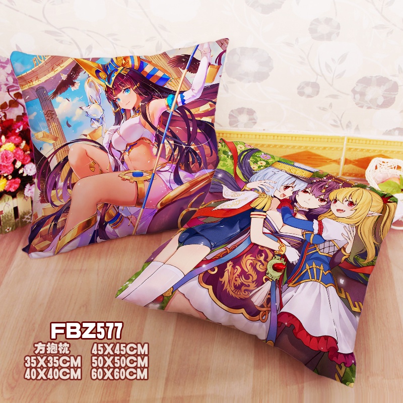 New Moe King Ex 45x45cm(18x18inch) Square Anime Dakimakura Throw Pillow Cover Fbz577