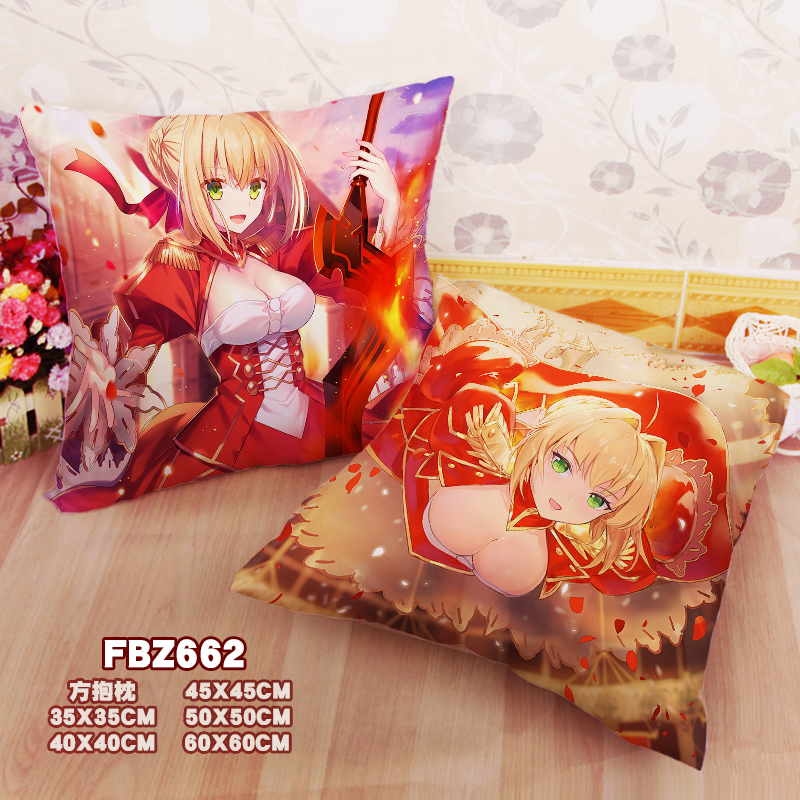 New Nero Claudius Fate Grand Order 45x45cm(18x18inch) Square Anime Dakimakura Throw Pillow Cover Fbz662