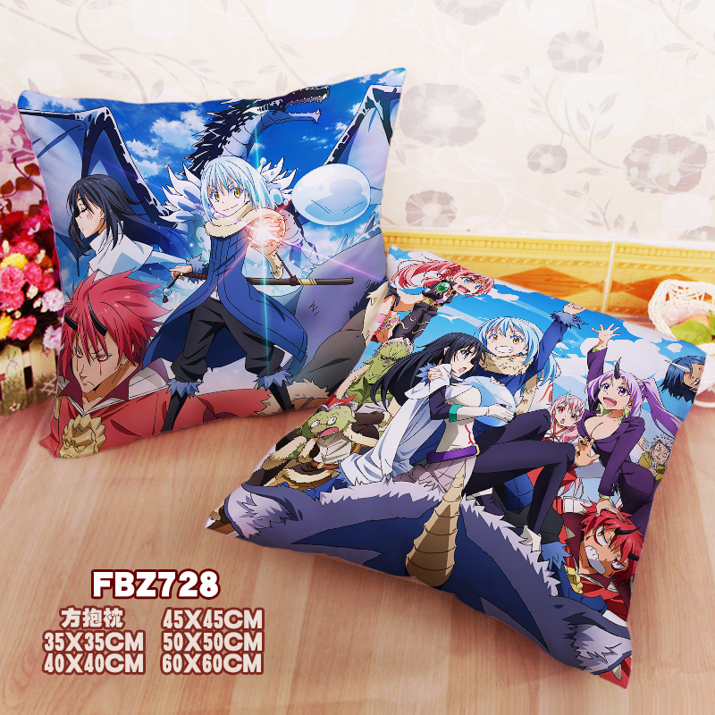 New That Time I Got Reincarnated As A Slime 45x45cm(18x18inch) Square Anime Dakimakura Throw Pillow Cover Fbz728