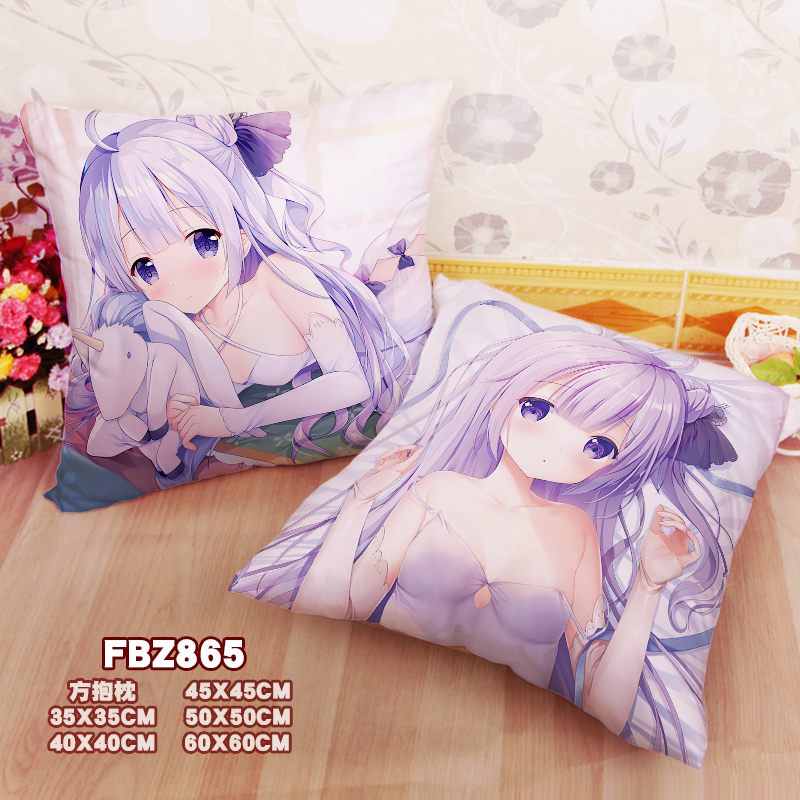 New Unicorn Azur Lane 45x45cm(18x18inch) Square Anime Dakimakura Throw Pillow Cover Fbz865