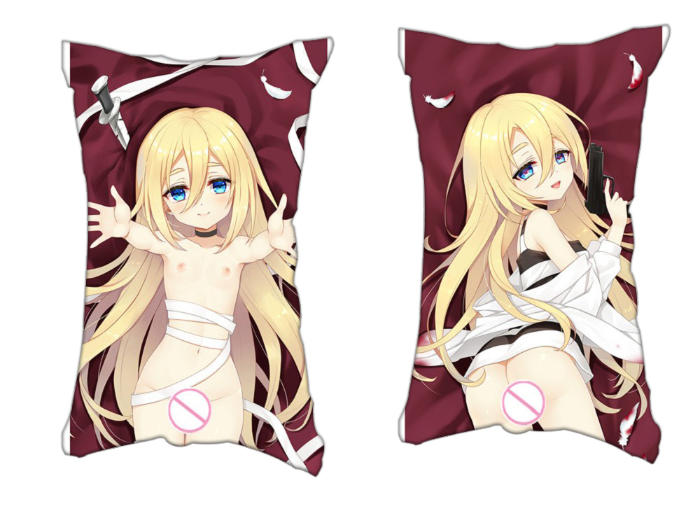 Rachel Gardner Angels of Death Anime 2 Way Tricot Air Pillow With a Hole 35x55cm(13.7in x 21.6in)