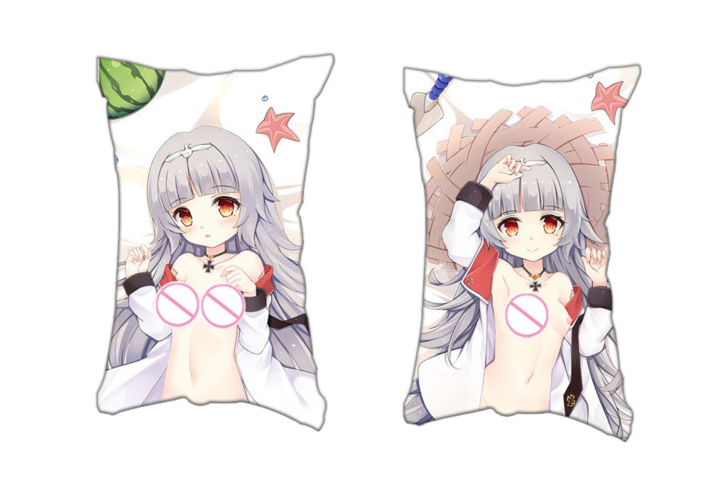 Z46 Azur Lane Anime 2 Way Tricot Air Pillow With a Hole 35x55cm(13.7in x 21.6in)