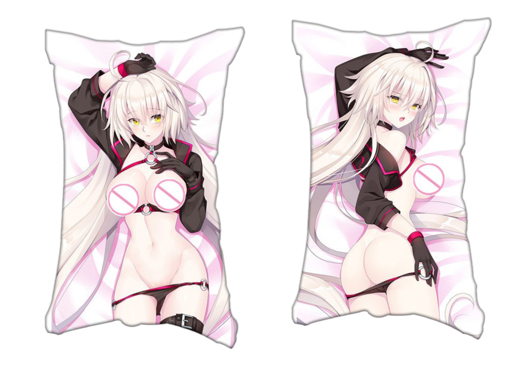 Fate Grand Order Jeanne dArc Alter Anime 2 Way Tricot Air Pillow With a Hole 35x55cm(13.7in x 21.6in)
