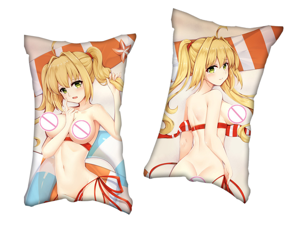 Fate Grand Order NERO CLAVDIVS CAESAR Anime Two Way Tricot Air Pillow With a Hole 35x55cm(13.7in x 21.6in)